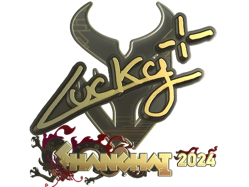 Lucky (Gold) | Shanghai 2024 sticker