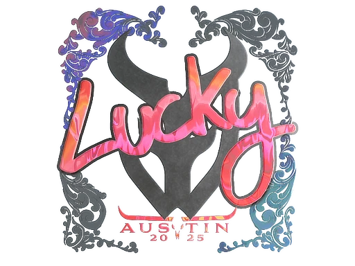 Lucky (Holo) | Austin 2025 sticker