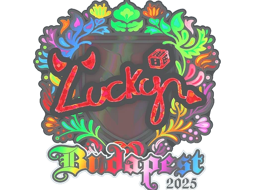 Lucky (Holo) | Budapest 2025 sticker