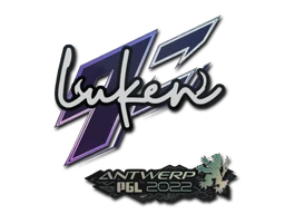 luken | Antwerp 2022 sticker