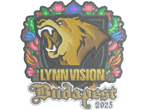 Lynn Vision (Embroidered) | Budapest 2025 sticker
