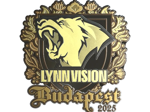 Lynn Vision (Gold) | Budapest 2025 sticker