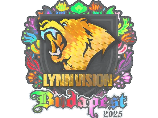 Lynn Vision (Holo) | Budapest 2025 sticker