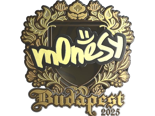 m0NESY (Gold) | Budapest 2025 sticker