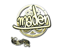 maden (Gold) | Paris 2023 sticker