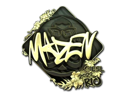 maden (Gold) | Rio 2022 sticker