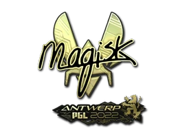 Magisk (Gold) | Antwerp 2022 sticker