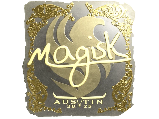 Magisk (Gold) | Austin 2025 sticker