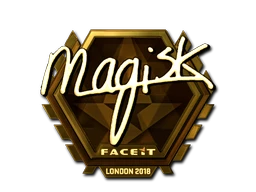 Magisk (Gold) | London 2018 sticker