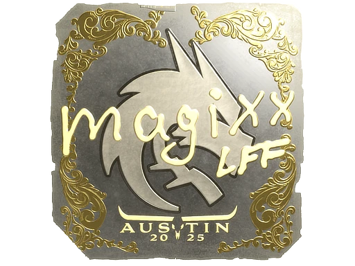 magixx (Gold) | Austin 2025 sticker