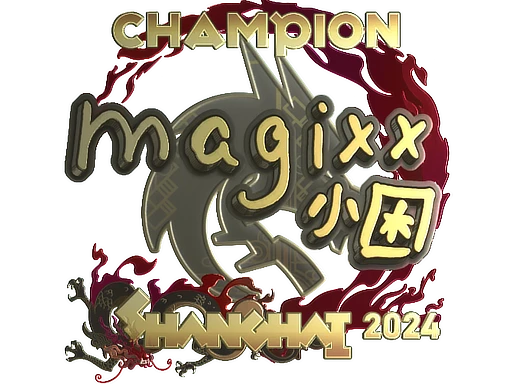 magixx (Gold, Champion) | Shanghai 2024 sticker