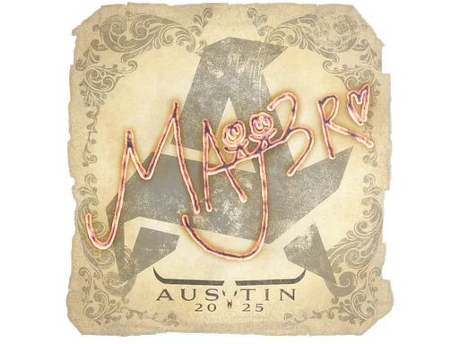 MAJ3R | Austin 2025 sticker