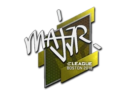 MAJ3R | Boston 2018 sticker