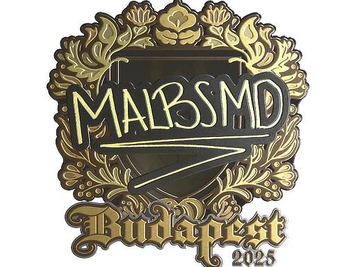 malbsMd (Gold) | Budapest 2025 sticker