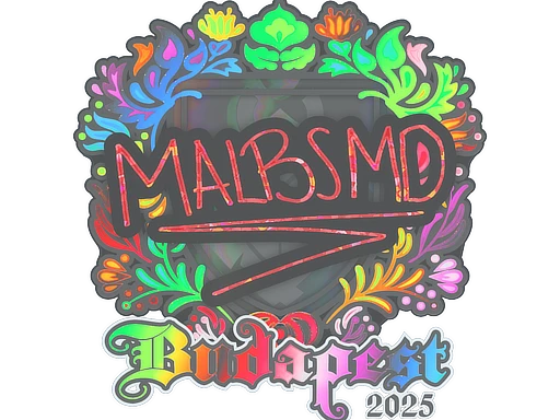 malbsMd (Holo) | Budapest 2025 sticker