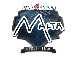 malta (Foil) | Berlin 2019 sticker