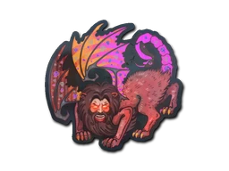 Manticore sticker