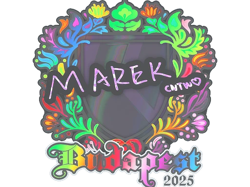 Marek (Holo) | Budapest 2025 sticker