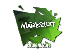 markeloff | Cologne 2016 sticker