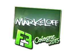 markeloff (Foil) | Cologne 2015 sticker