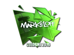markeloff (Foil) | Cologne 2016 sticker
