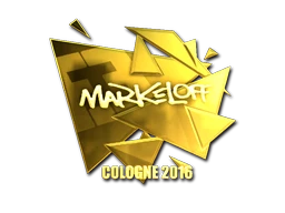 markeloff (Gold) | Cologne 2016 sticker