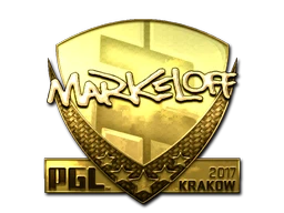 markeloff (Gold) | Krakow 2017 sticker