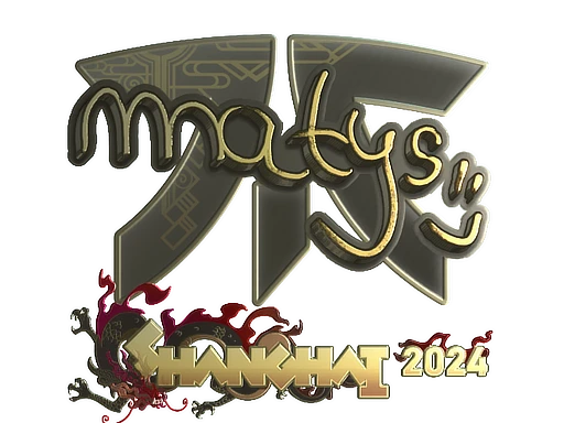 MATYS (Gold) | Shanghai 2024 sticker