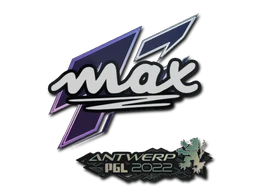 max | Antwerp 2022 sticker