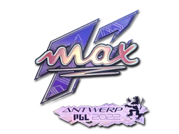 max (Holo) | Antwerp 2022 sticker