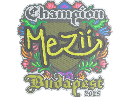 Mezii Embroidered Champion Budapest 2025