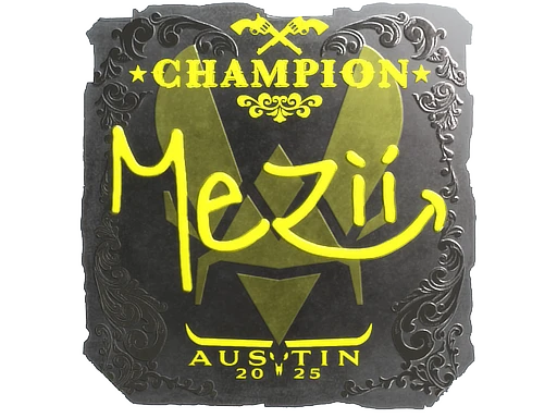 mezii (Foil, Champion) | Austin 2025 sticker