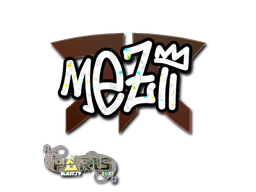 mezii (Glitter) | Paris 2023 sticker