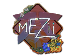 mezii (Glitter) | Rio 2022 sticker