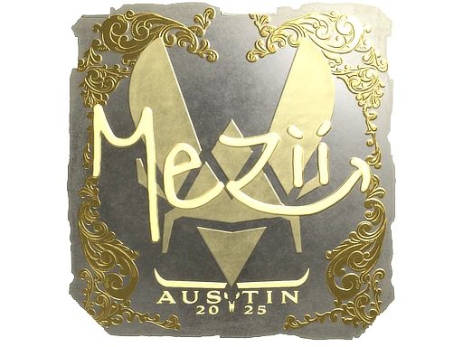 mezii (Gold) | Austin 2025 sticker