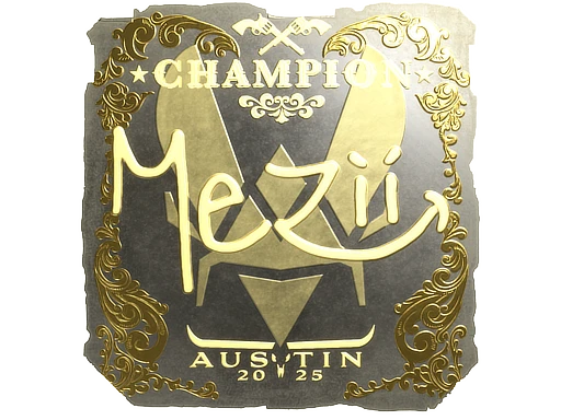 mezii (Gold, Champion) | Austin 2025 sticker