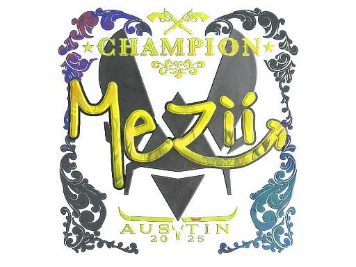 mezii (Holo, Champion) | Austin 2025 sticker