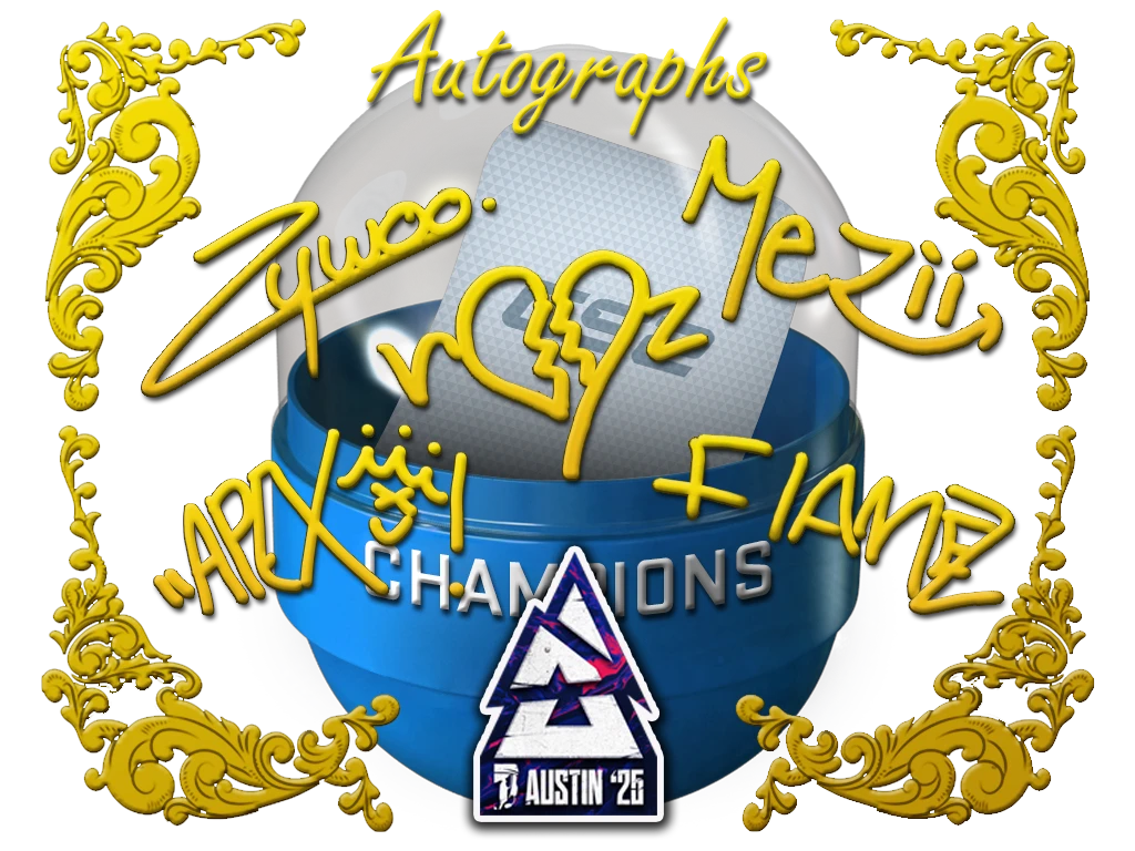 Austin 2025 Champions Autograph Capsule