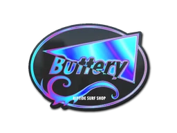 Miami Buttery sticker