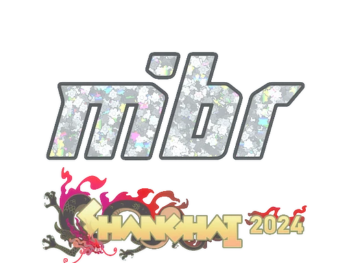 MIBR (Glitter) | Shanghai 2024 sticker