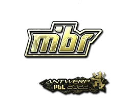 MIBR (Gold) | Antwerp 2022 sticker