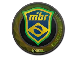MIBR (Holo) | Katowice 2019 sticker