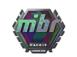 MIBR (Holo) | London 2018 sticker