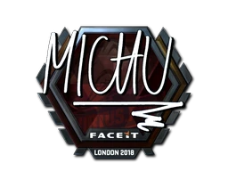 MICHU (Foil) | London 2018 sticker