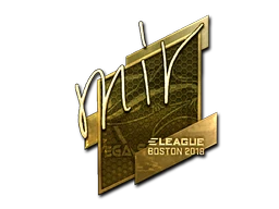 mir (Gold) | Boston 2018 sticker