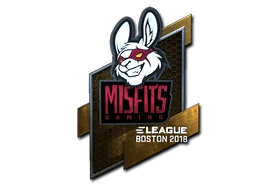 Misfits Gaming (Foil) | Boston 2018 sticker