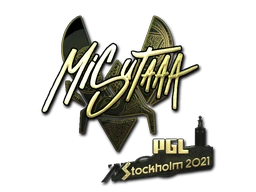 misutaaa (Gold) | Stockholm 2021 sticker