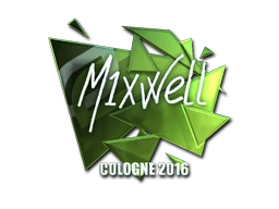 mixwell (Foil) | Cologne 2016 sticker