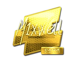 mixwell (Gold) | Atlanta 2017 sticker