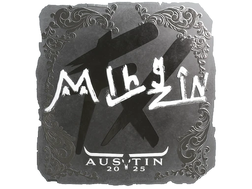 mlhzin (Foil) | Austin 2025 sticker